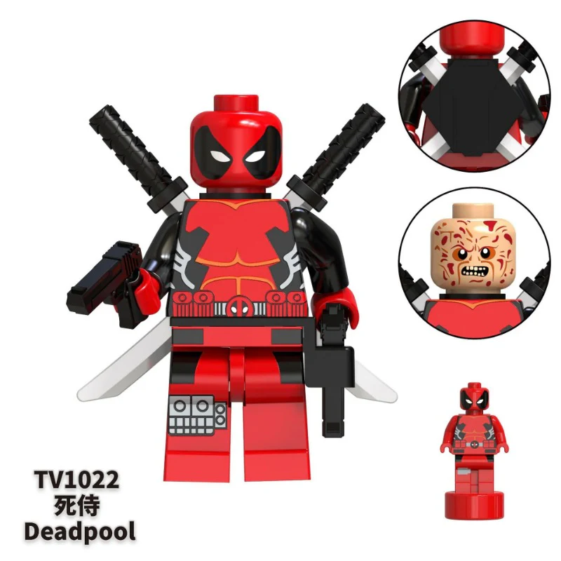 TV6203 Superhero Series Venom Serum Deadpool Minifigures - Image 7