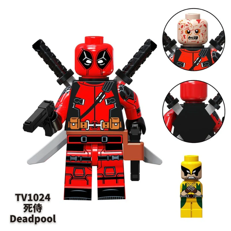 TV6203 Superhero Series Venom Serum Deadpool Minifigures - Image 9