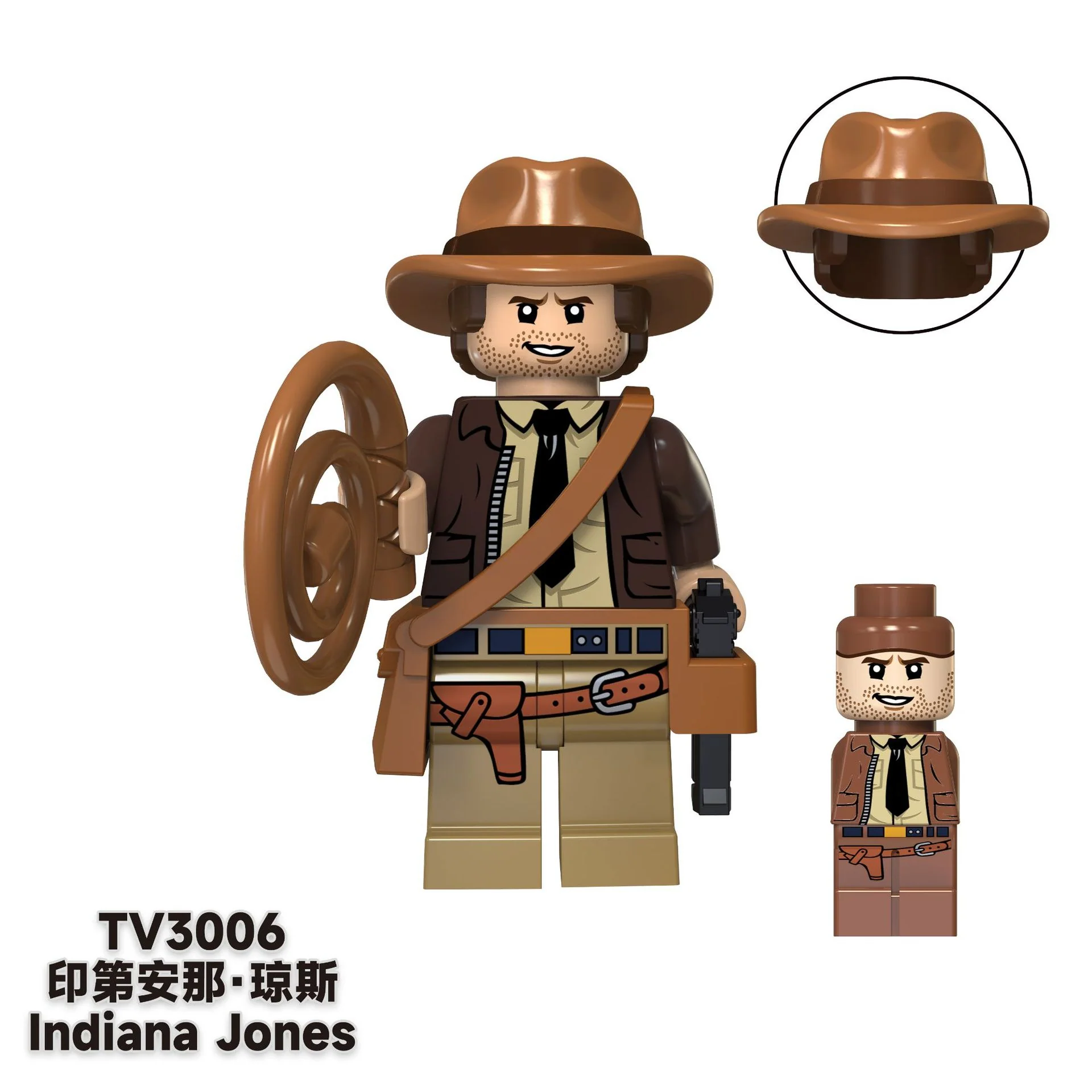 TV6301 Raiders of the Lost Ark Indiana Henry Jones Belloc Minifigures - Image 15