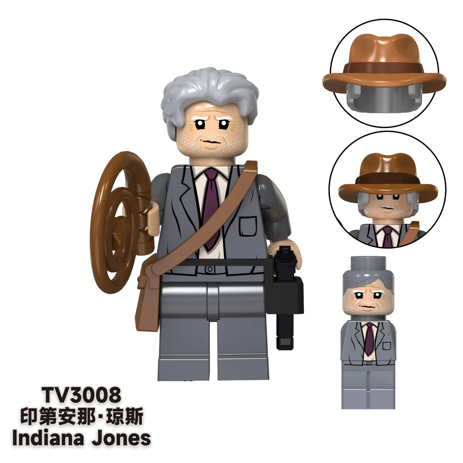 TV6301 Raiders of the Lost Ark Indiana Henry Jones Belloc Minifigures - Image 17
