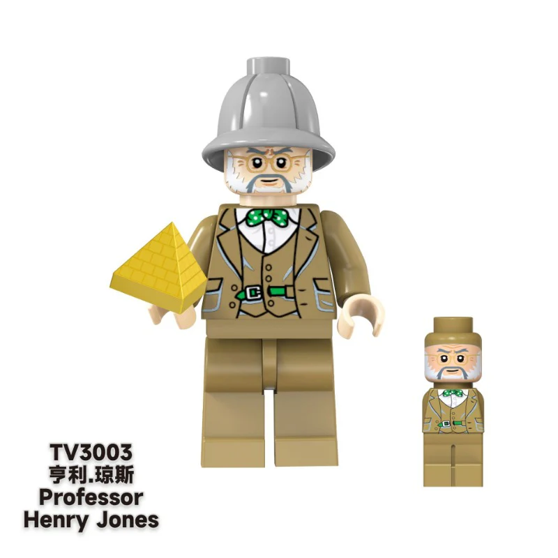 TV6301 Raiders of the Lost Ark Indiana Henry Jones Belloc Minifigures - Image 4