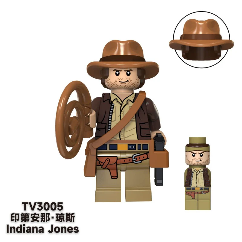 TV6301 Raiders of the Lost Ark Indiana Henry Jones Belloc Minifigures - Image 6
