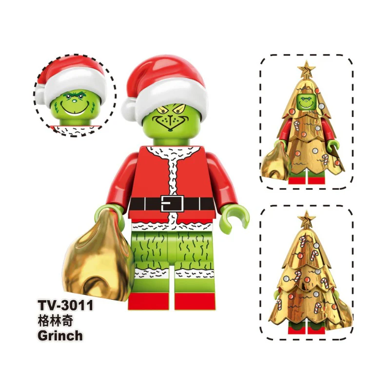 TV6302 TV6303 Carnival Christmas Eve series Minifigures - Image 4