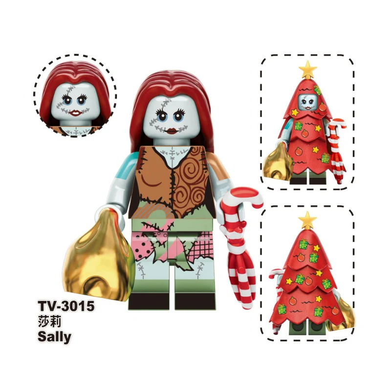 TV6302 TV6303 Carnival Christmas Eve series Minifigures - Image 8