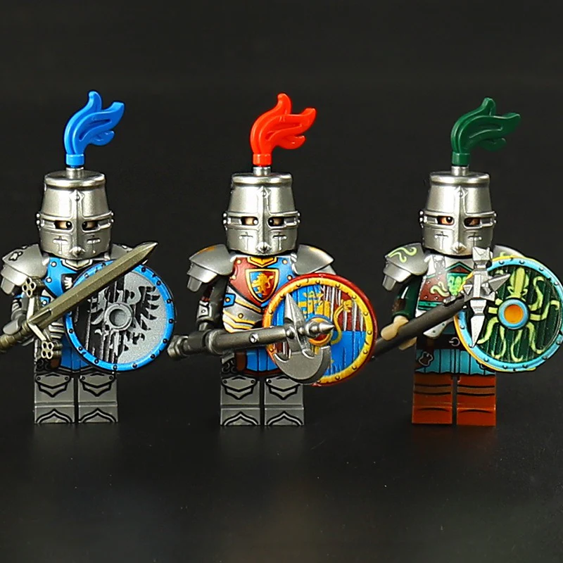 VP3731-3734 medieval knight minifigure