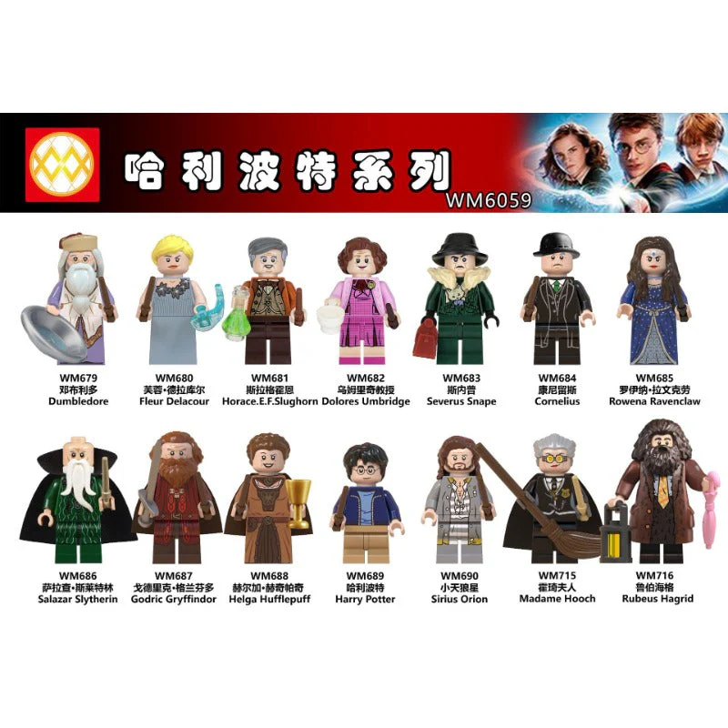 WM6059 Harry Potter series Minifigures