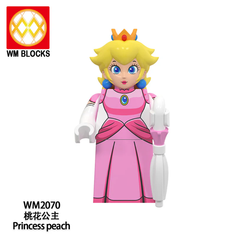 WM6103 Plumber Mario Luigi Minifigures - Image 7