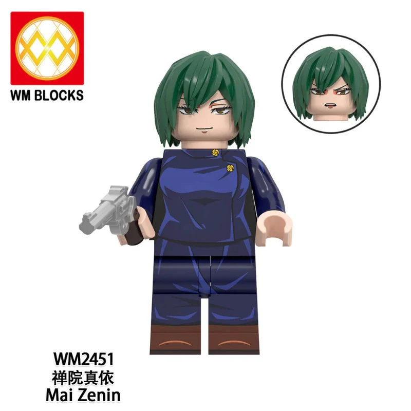 WM6149 Anime Series Spells Return Shiny Gojo Satoru Minifigures - Image 2