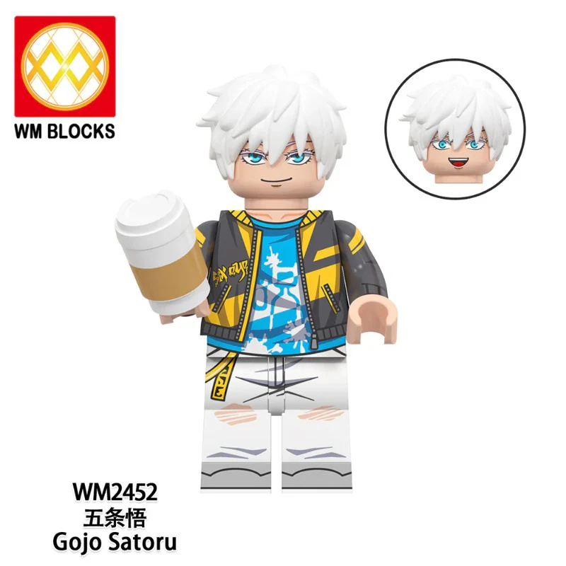 WM6149 Anime Series Spells Return Shiny Gojo Satoru Minifigures - Image 3