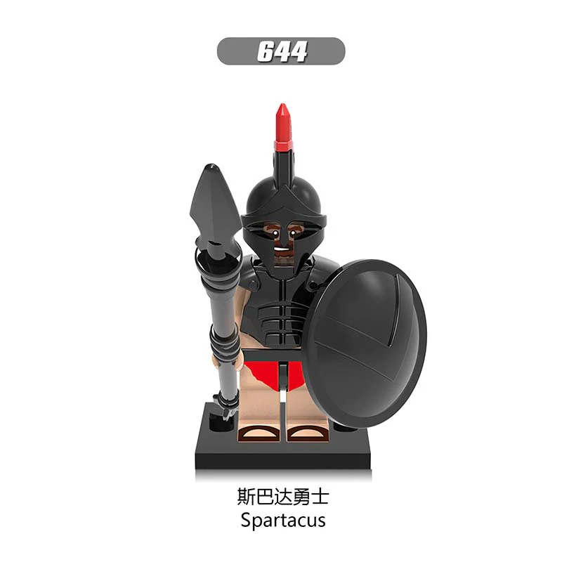X0164 medieval egypt roman soldier series spartan warrior Minifigures - Image 10
