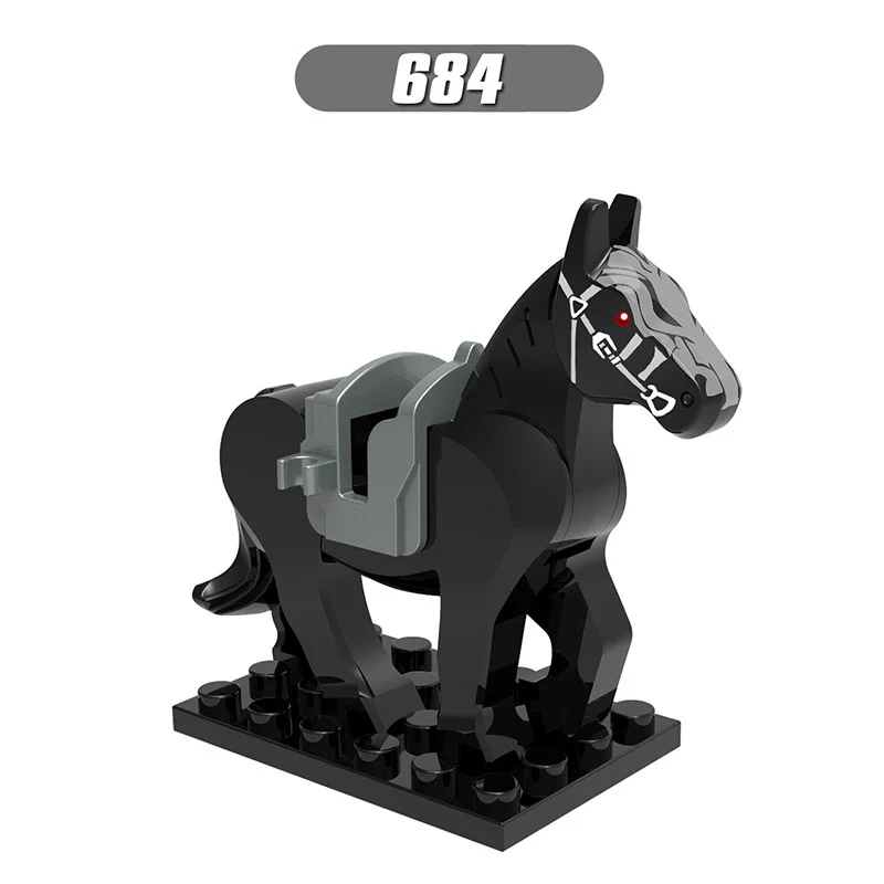 X0169 Knight Horse Minifigures - Image 6