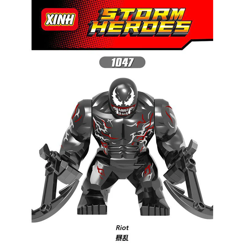 X888 X891 X892 X893 X1047-1049 superhero series venom big minifigures - Image 12