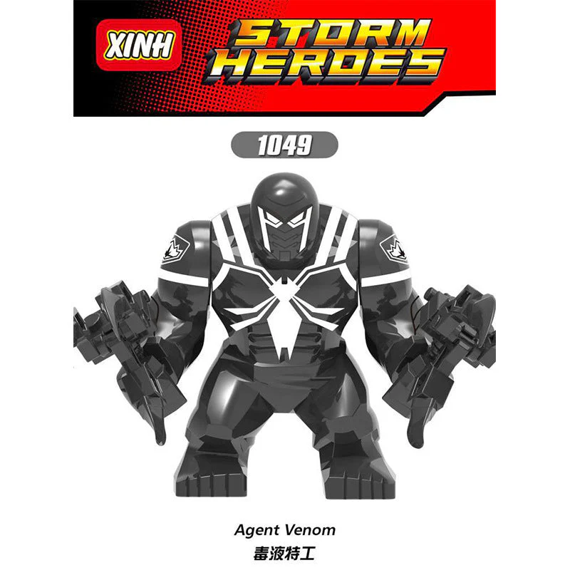 X888 X891 X892 X893 X1047-1049 superhero series venom big minifigures - Image 14