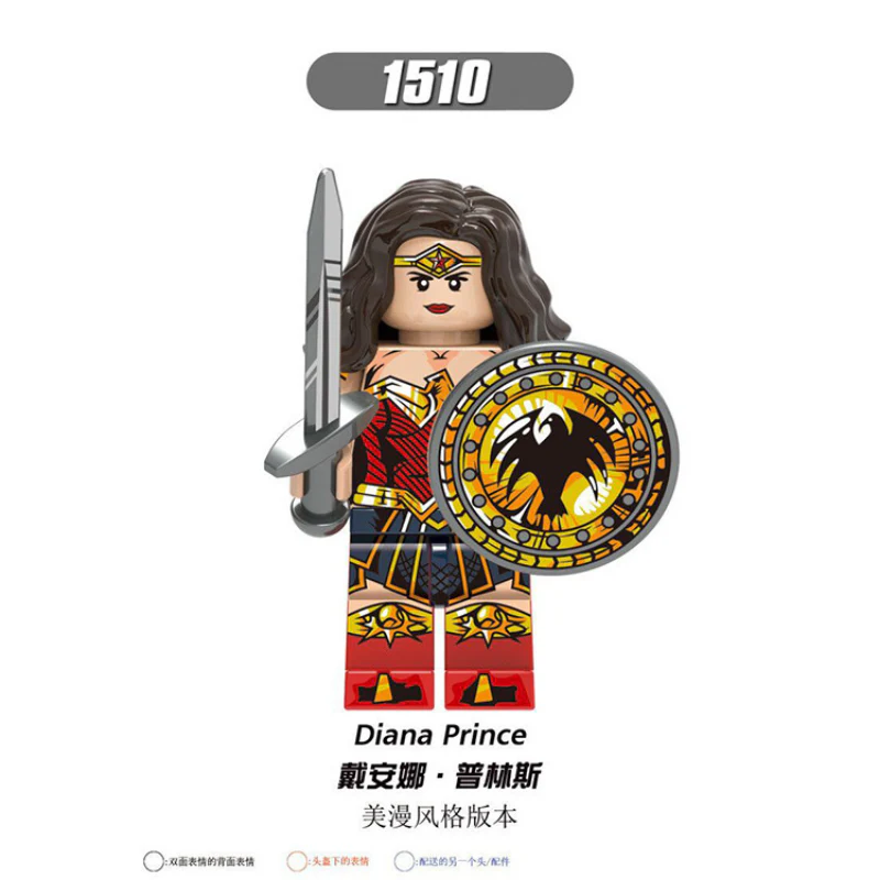 XH0288 superhero series barbara diana panther minifigure - Image 12