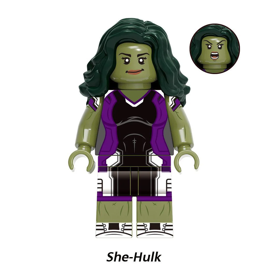 XH1980 female hulk minifigures