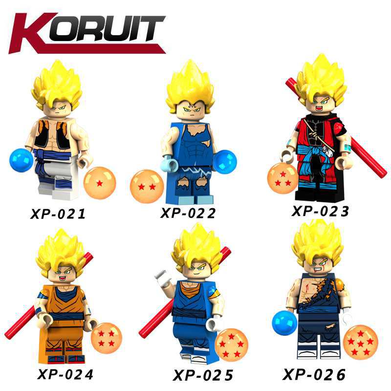 XP021-026 Dragon Ball series Minifigures