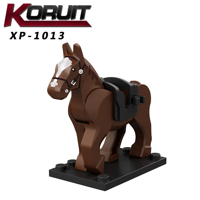 XP1011-1016 Medieval Military Warhorses Minifigures - Image 4