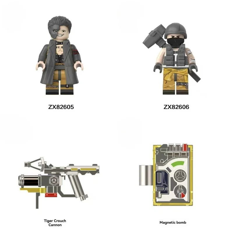 ZX82605-82606 Delta Force series Minifigure