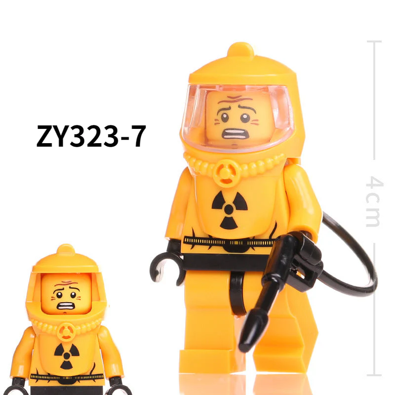 ZY323 Halloween Cemetery Zombie Minifigures - Image 8